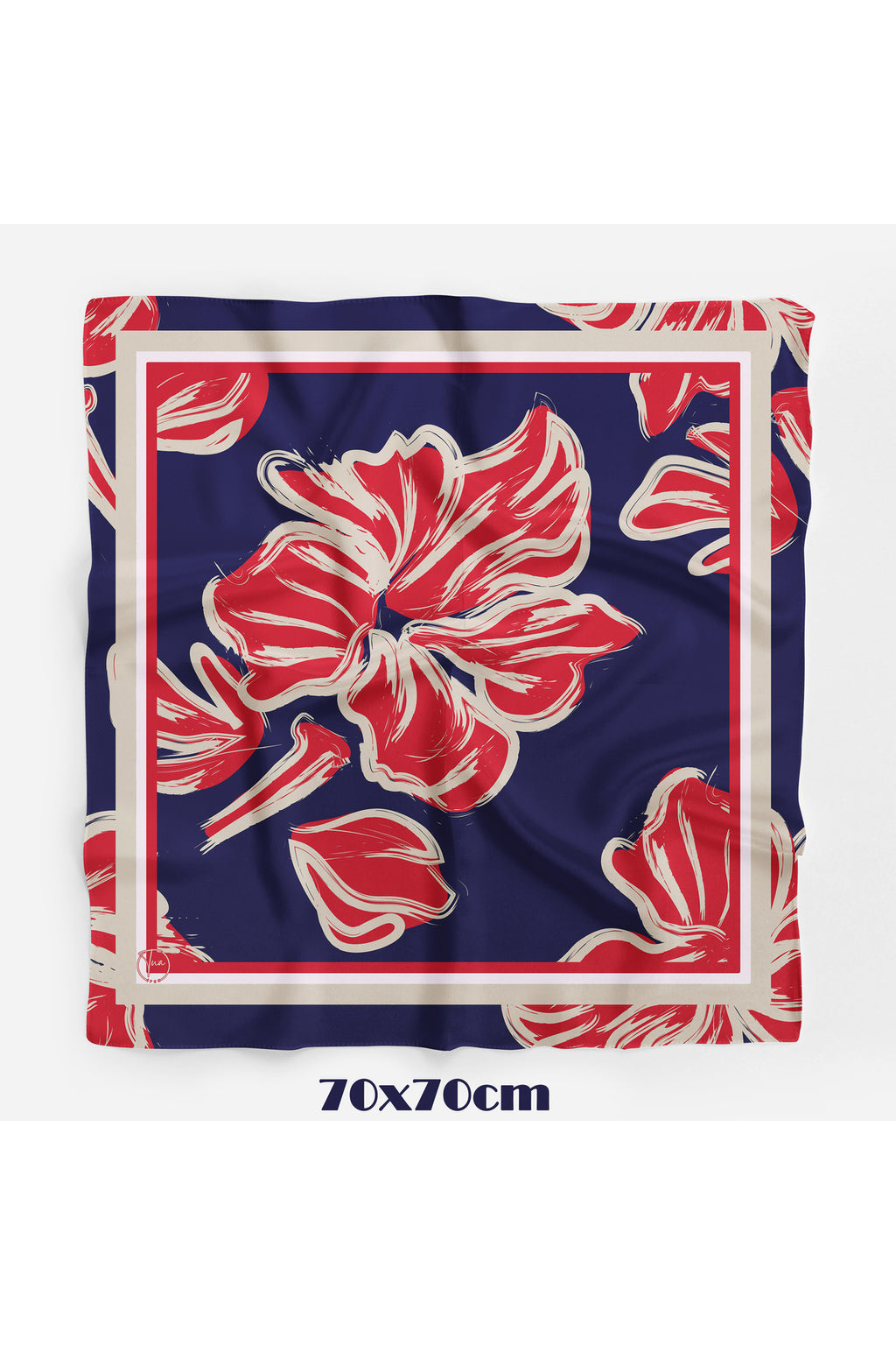 Modern Touch Desen 70*70cm Bandana/Fular - görsel 4