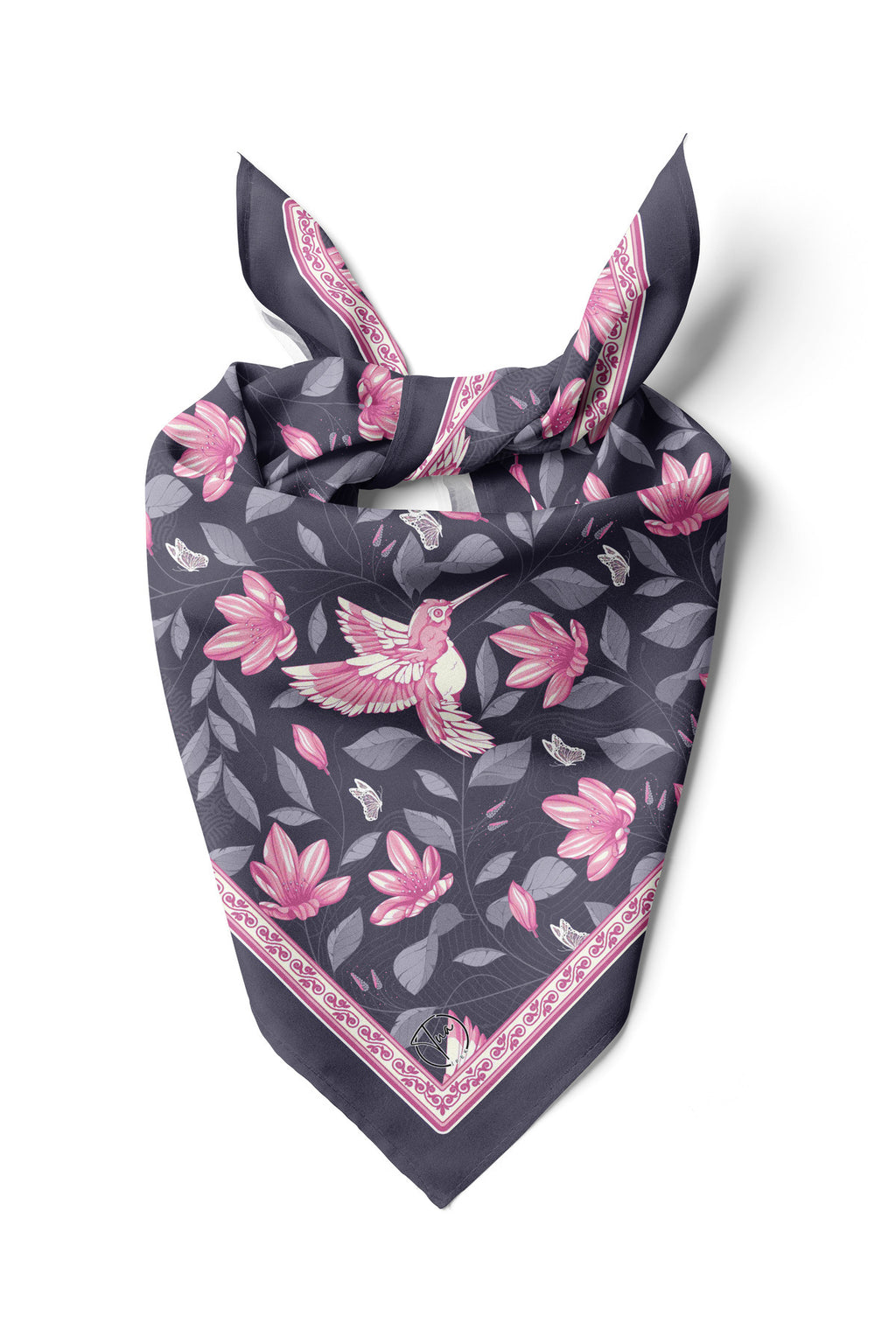 FLY BİRD Desen Bandana/Fular - Çok Renkli