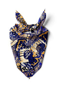 TALISMAN BLUE Desen Bandana/Fular - Çok Renkli