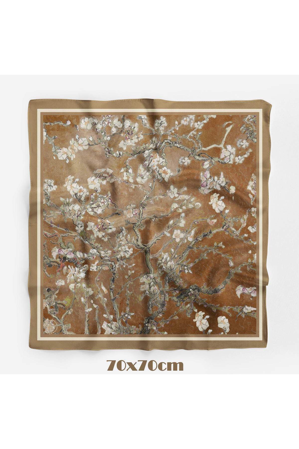 KAHRA BLOSSOM Desen 70*70cm Bandana/Fular - Çok Renkli