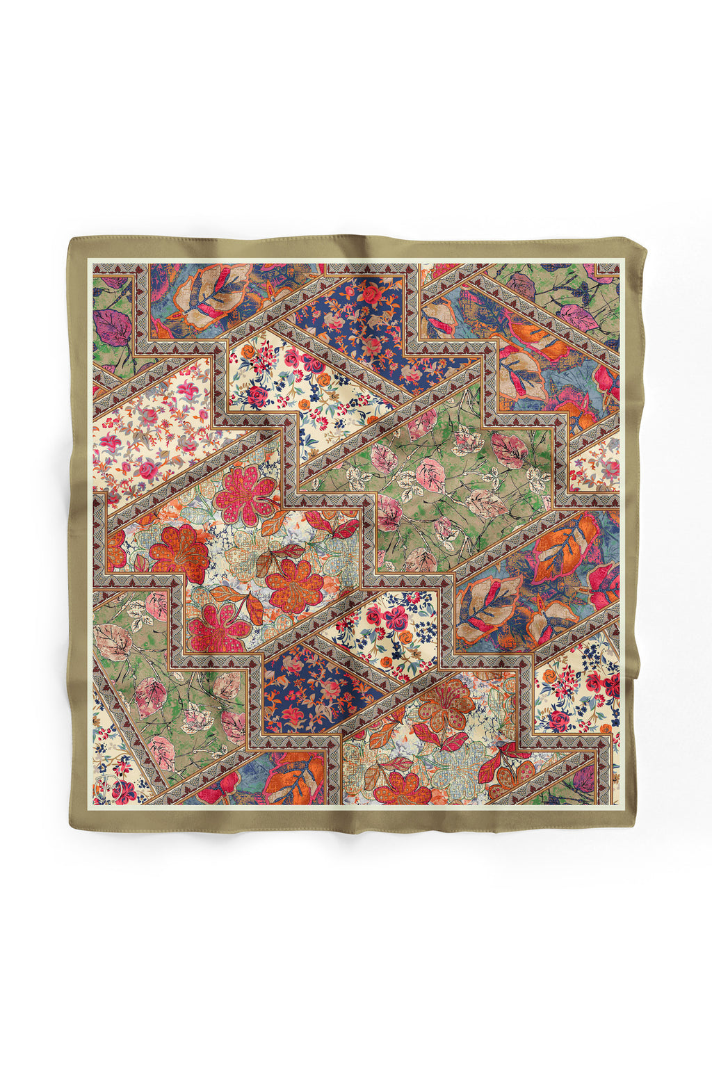 Jardind'Art Desen 55x55cm Bandana/Fular - görsel 3