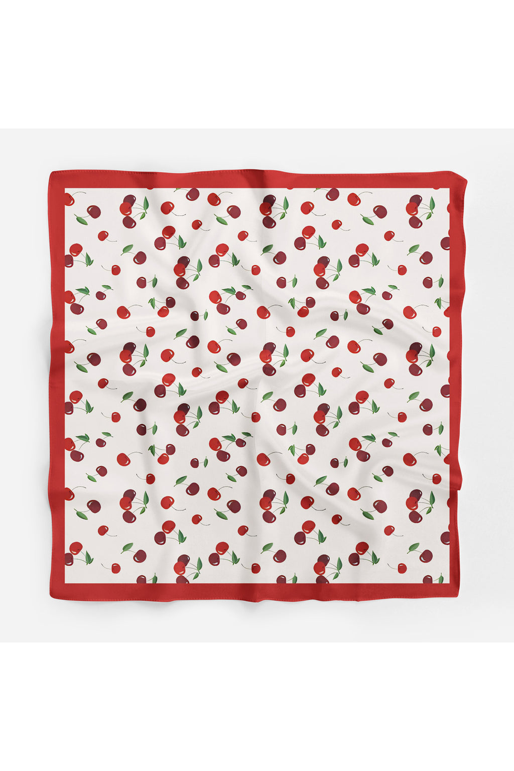 Kiraz Mevsimi Desen Bandana/Fular - görsel 2
