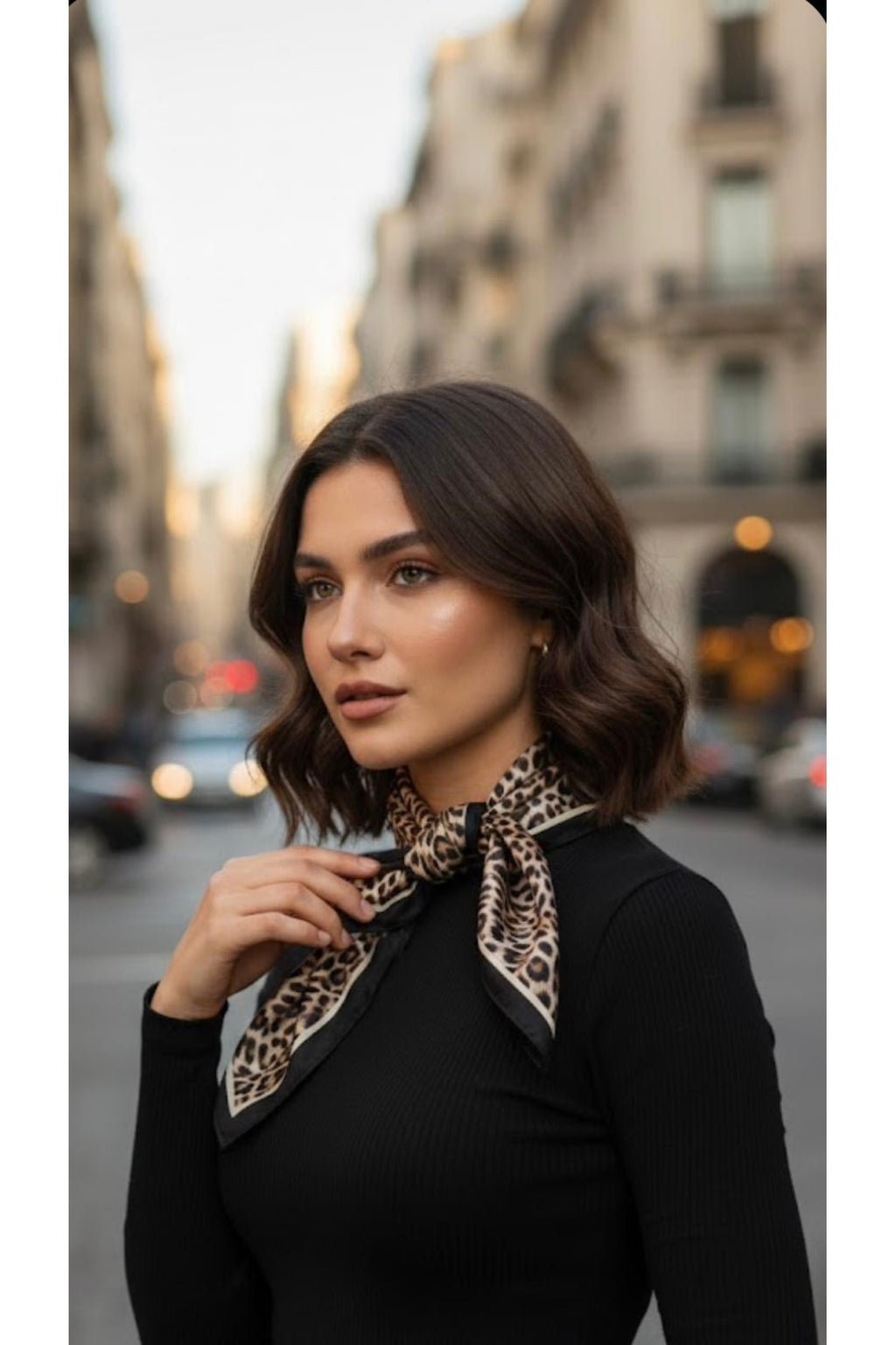 ASİL BENEK LEO Desen 70*70cm Bandana/Fular - görsel 5