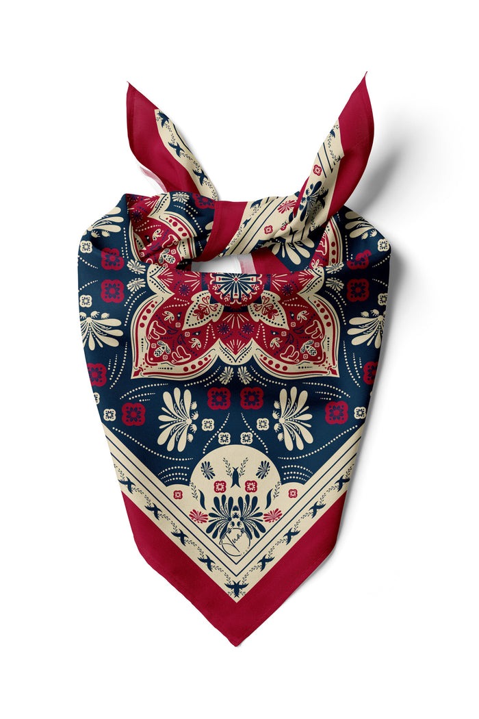 KADİM HARMONİ Desen Bandana/Fular - Çok Renkli