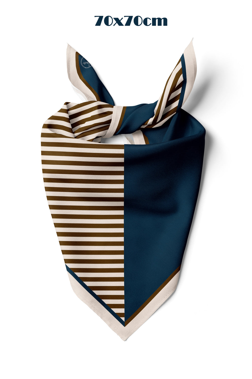 LACİVERA Desen 70*70cm Bandana/Fular - görsel 3
