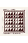 Piramit Doku Desen 90X90cm Eşarp/Fular - görsel 2