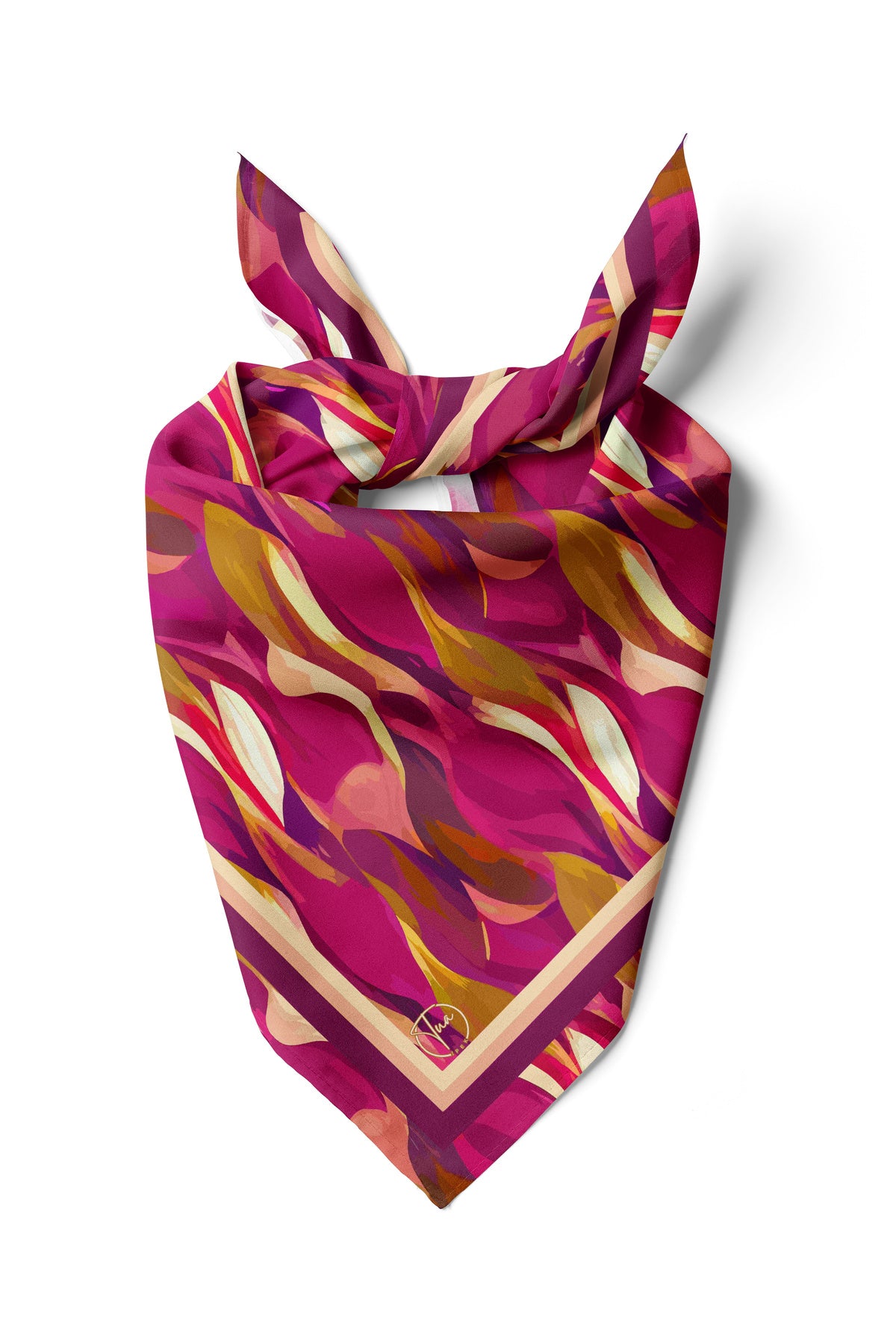 BORDO RÜZGARI Desen Bandana/Fular - Çok Renkli