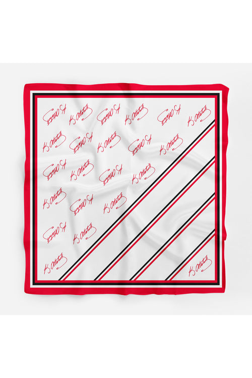 10'lu Paket K.Atatürk İmza Desen Bandana/Fular - görsel 4
