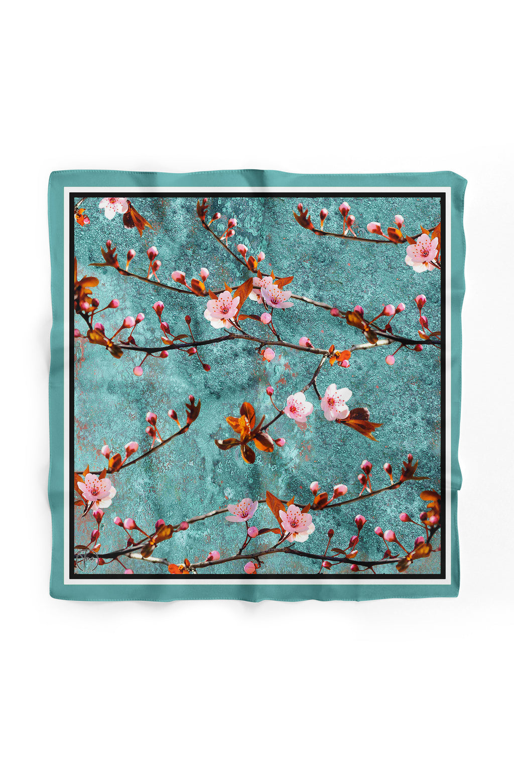 Blossom Dream Desen 55x55cm Bandana/Fular - görsel 2