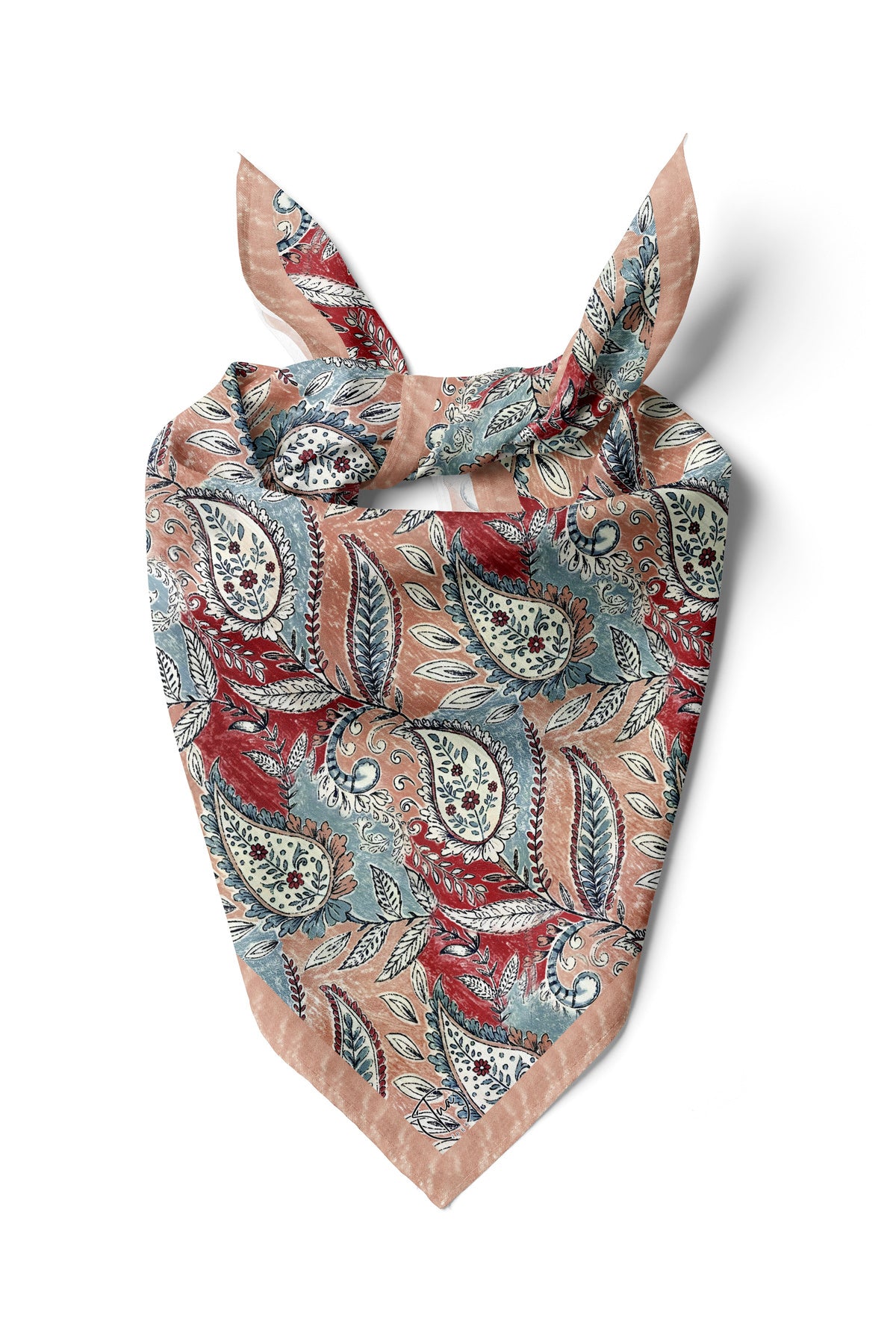 PASTEL ETNİK Desen Bandana/Fular - görsel 2