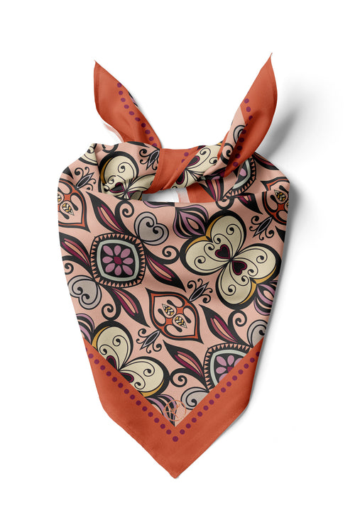 BOHEM RÜZGARI Desen Bandana/Fular - Çok Renkli