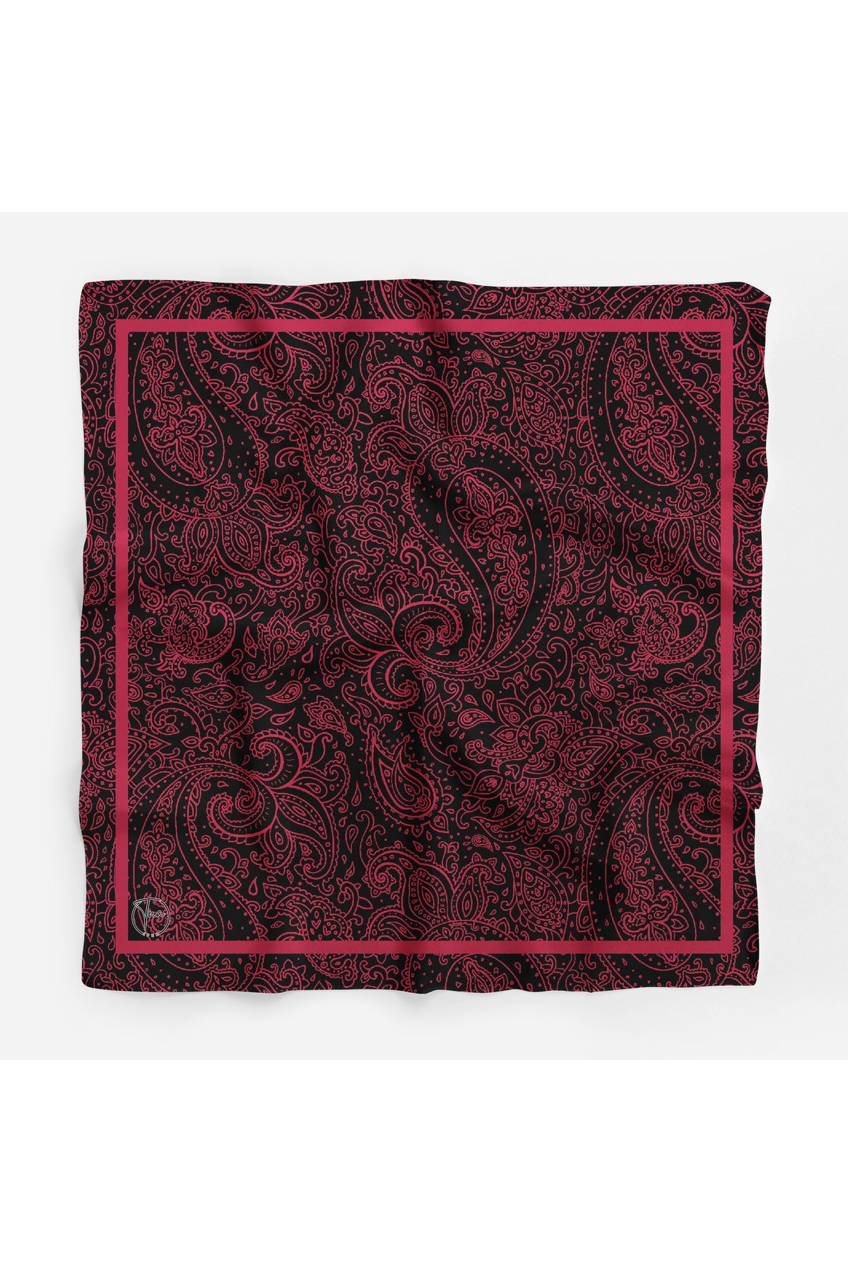 Etnik Şal Desen Bandana/Fular - Çok Renkli