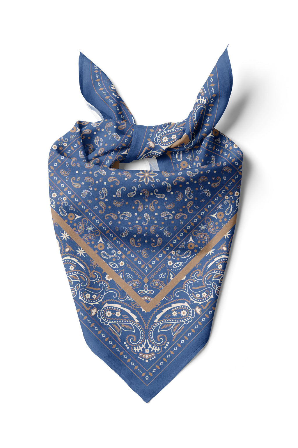 Royal Frame Desen 60x60 cm Viskon Modal Unısex Bandana/Fular - görsel 2