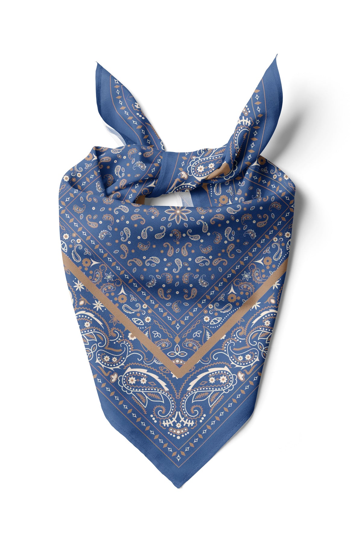 Royal Frame Desen 60x60 cm Viskon Modal Unısex Bandana/Fular - görsel 2