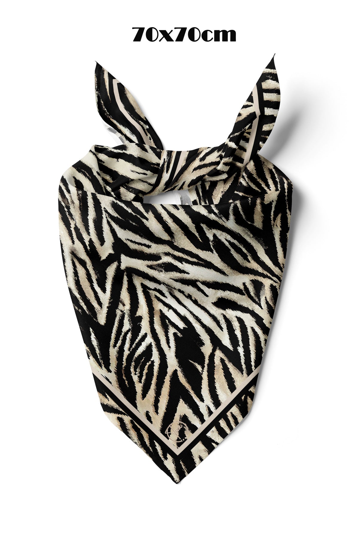 ZAHARA DESEN 70*70cm Bandana/Fular - görsel 2