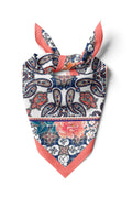 ÇİÇEKLİ VİNTAGE Desen Bandana/Fular - görsel 2