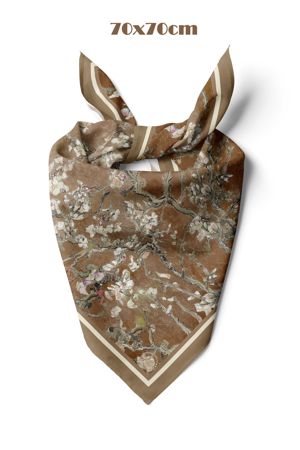 KAHRA BLOSSOM Desen 70*70cm Bandana/Fular - görsel 3