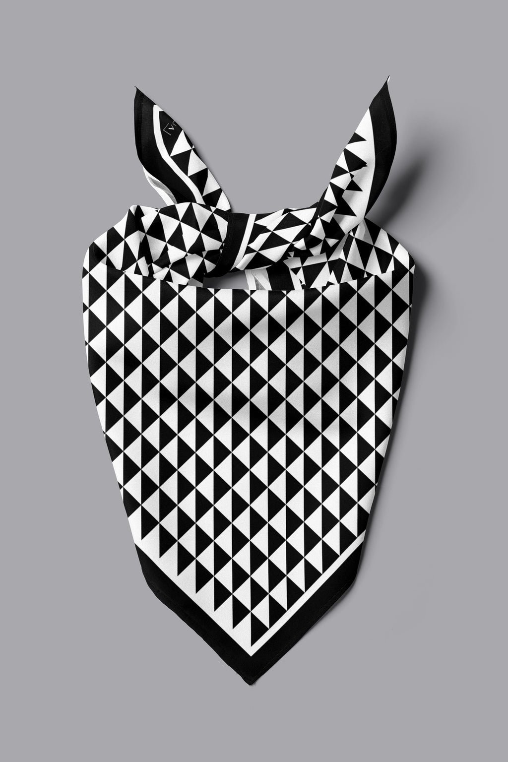 Mozaik Desen 60x60 cm Viskon Modal Erkek Bandana/Fular - görsel 3