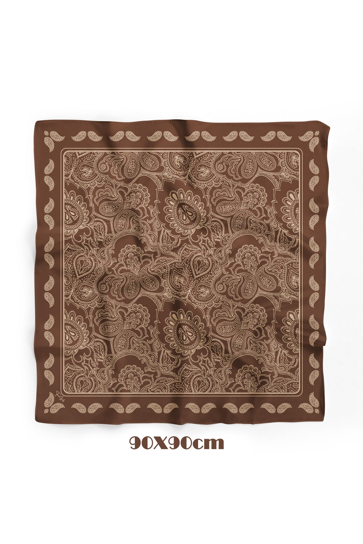 ZERAFET Desen 90X90cm Eşarp/Fular - görsel 2