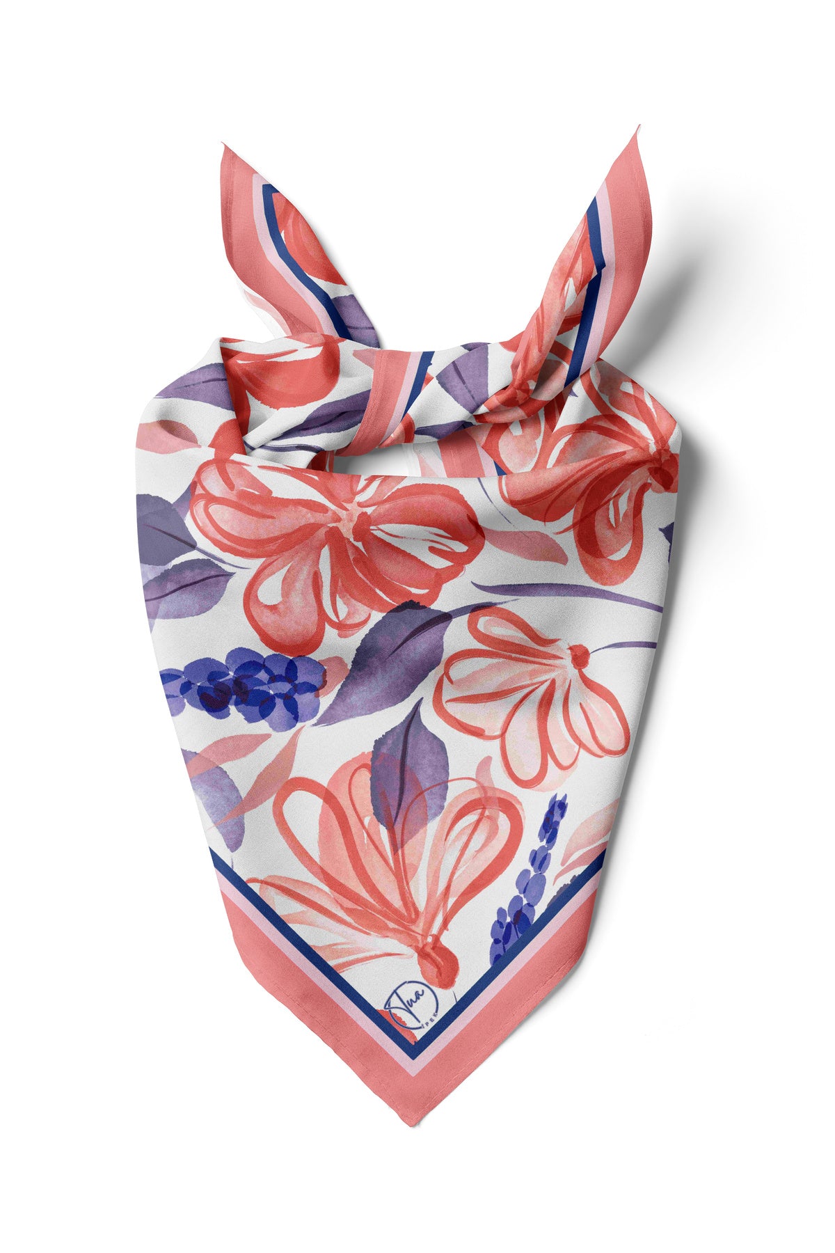 LAVANTA VE MERCAN RÜYASI Desen Bandana/Fular - görsel 2