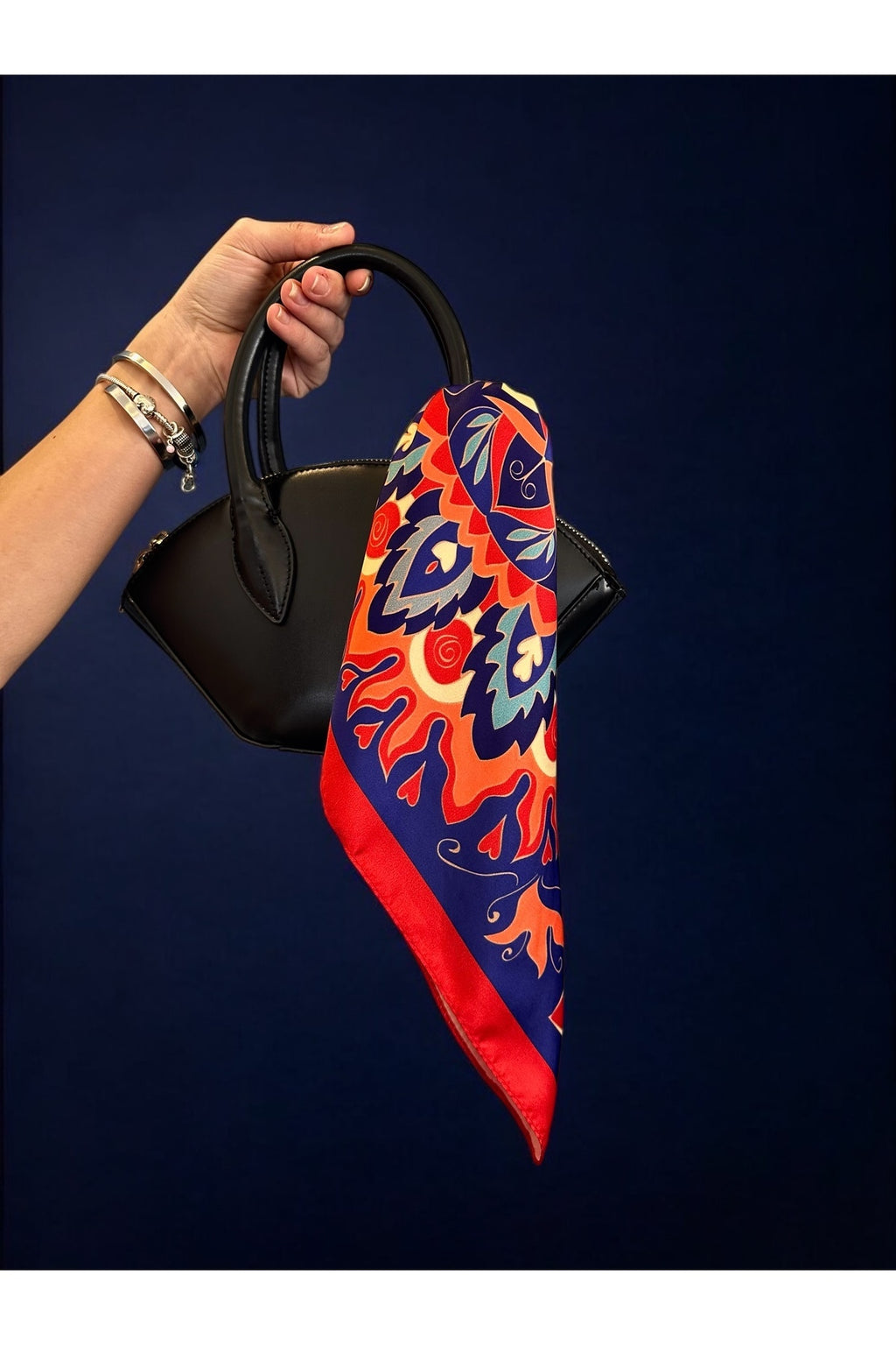 INDIAN MANDALA Desen Bandana/Fular - görsel 4
