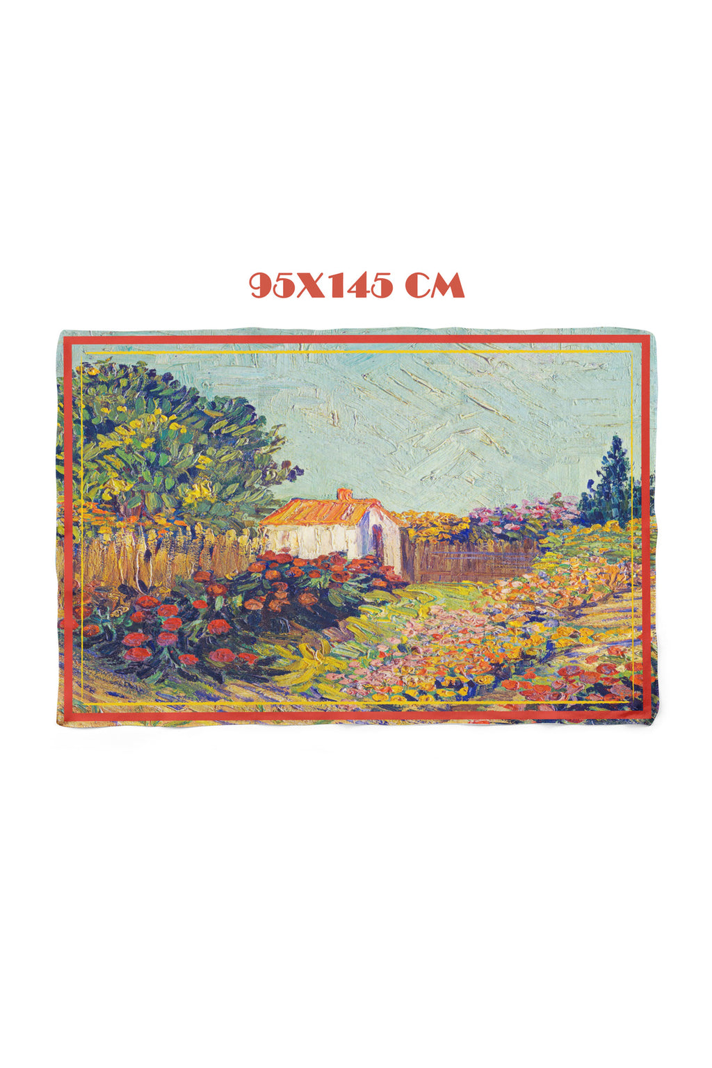CANVAS SUMMER Desen İç göstermeyen Saten PAREO - görsel 3
