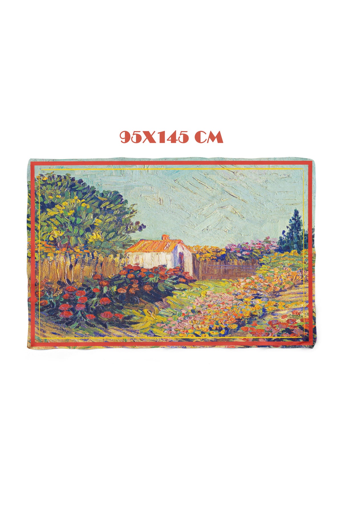 CANVAS SUMMER Desen İç göstermeyen Saten PAREO - görsel 3