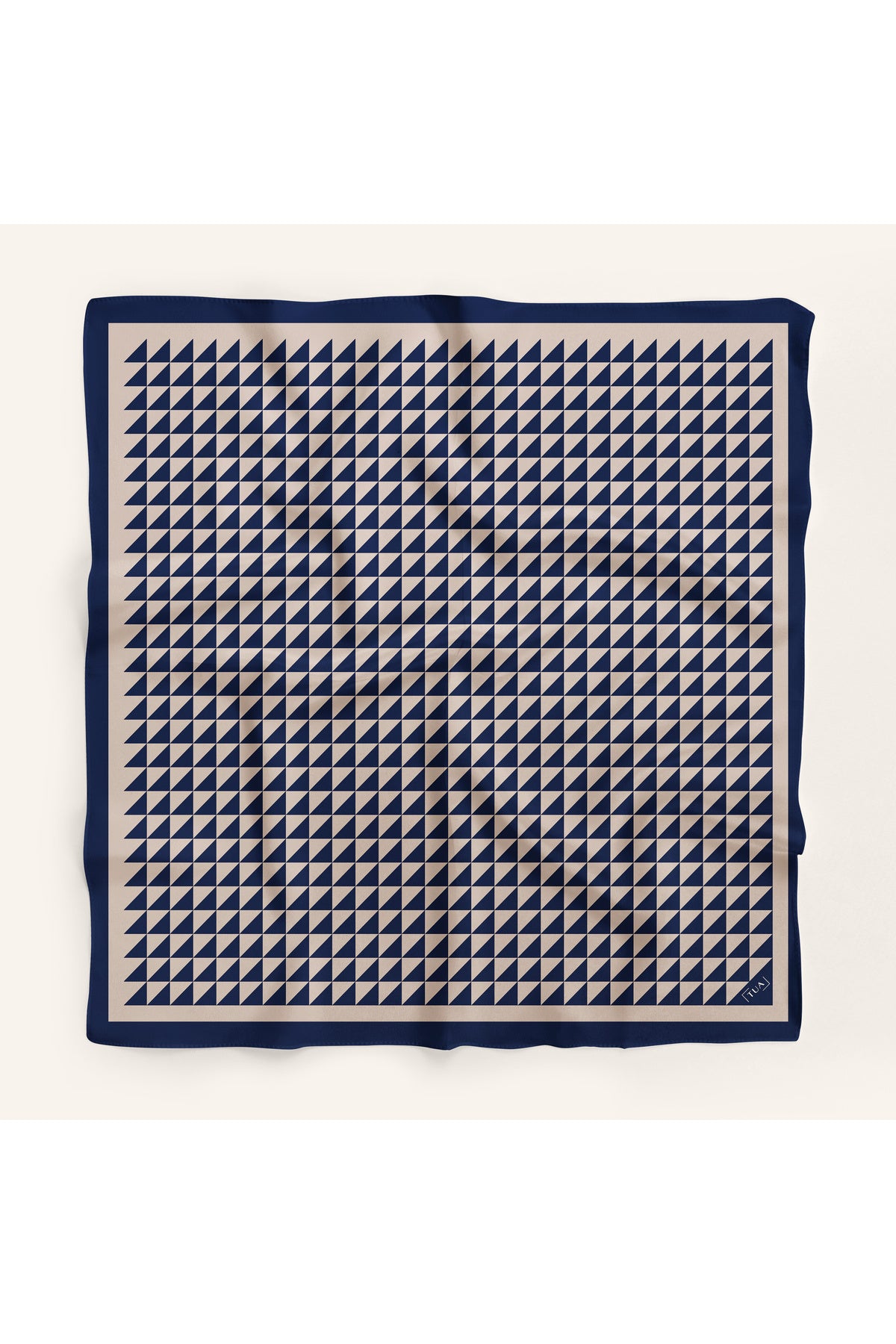 Piramit Doku Desen 90X90cm Eşarp/Fular - görsel 2