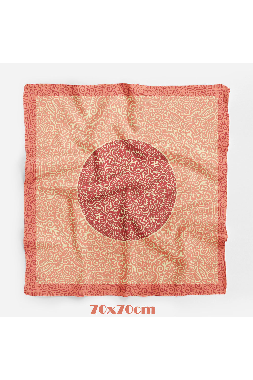 Solis Desen 70*70cm Bandana/Fular - görsel 3