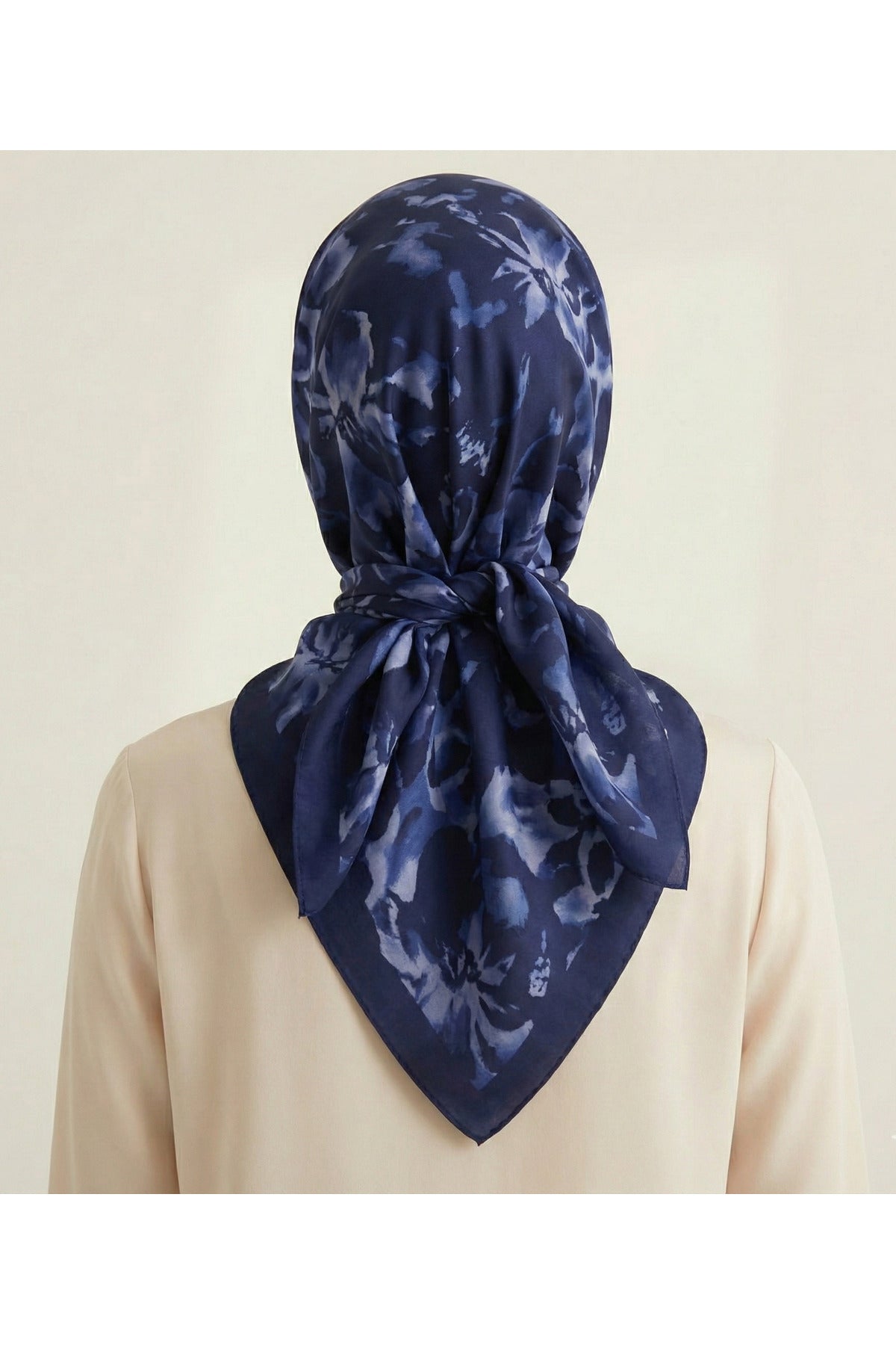 Ahenk Desen 90X90cm Organic Twill Eşarp/Fular - görsel 2