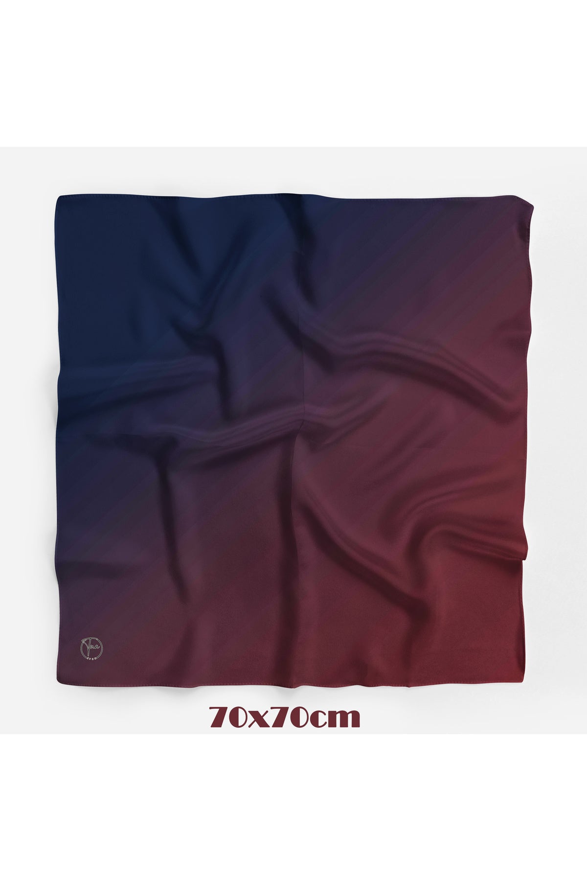 NÜANS Desen 70*70cm Bandana/Fular - görsel 2