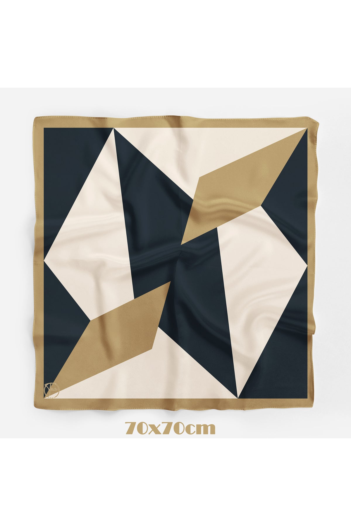 MODERN KAMEL Desen 70*70cm Bandana/Fular - görsel 2