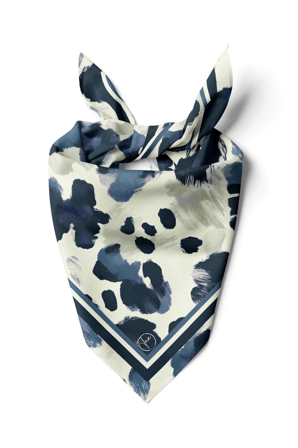 MAVİ FIRÇA DARBELERİ Desen Bandana/Fular - Çok Renkli