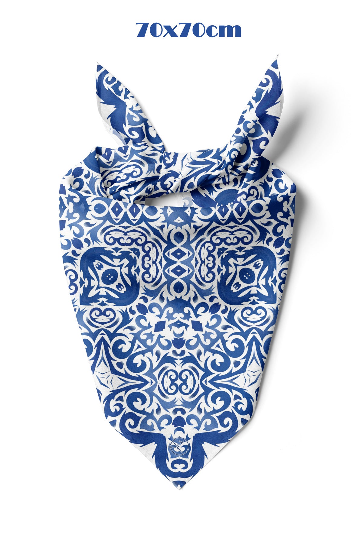 Azulejo Çini Desen 70*70cm Bandana/Fular - görsel 2