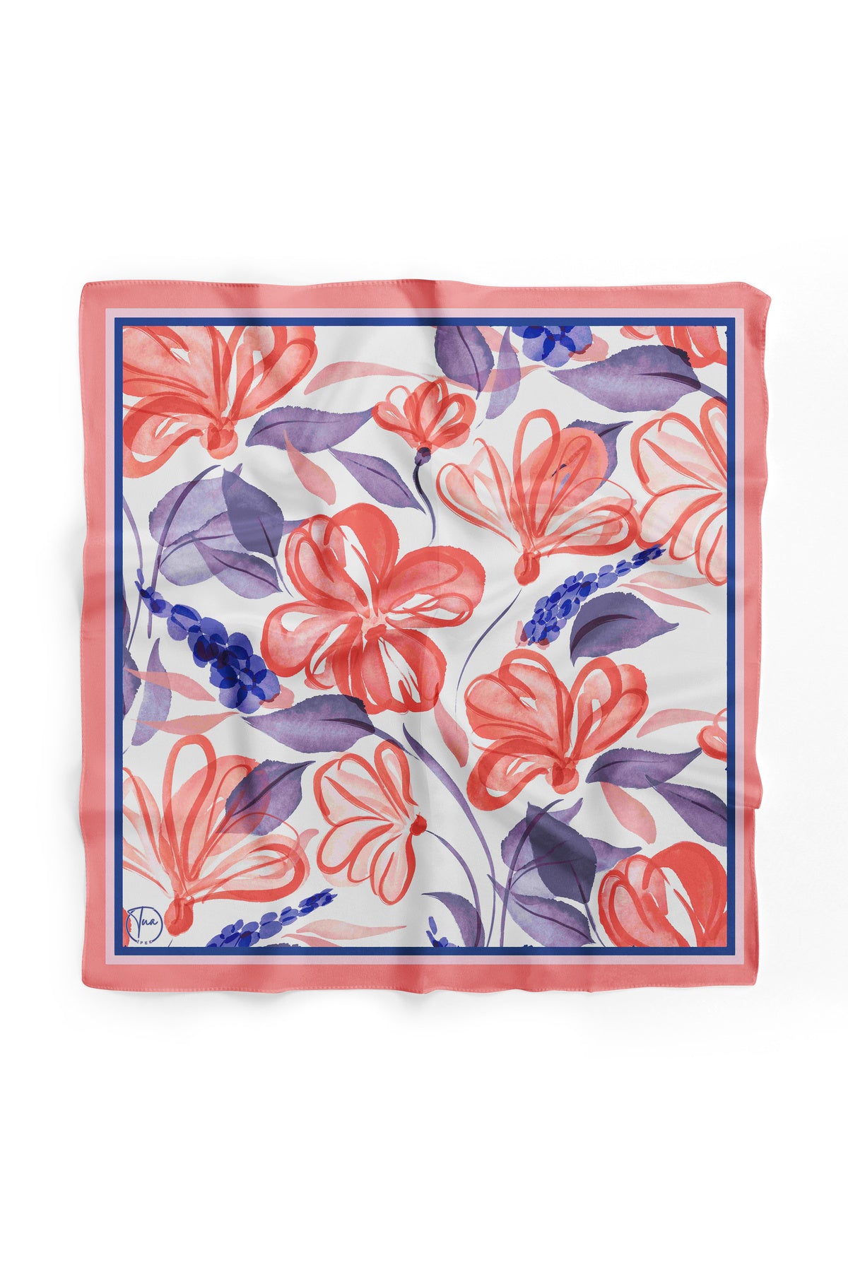 LAVANTA VE MERCAN RÜYASI Desen Bandana/Fular - Çok Renkli