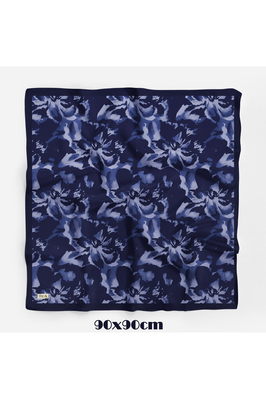 Ahenk Desen 90X90cm Organic Twill Eşarp/Fular - görsel 3