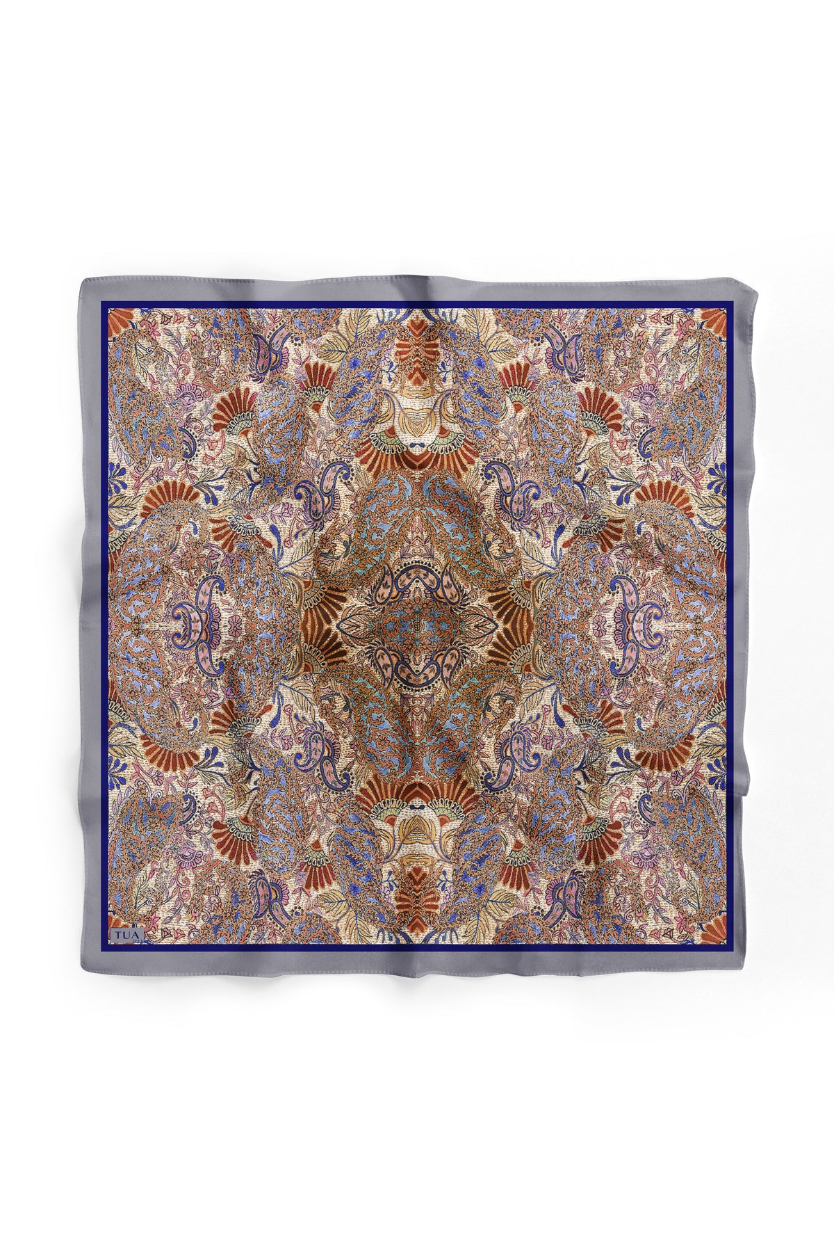 EFSUN Desen 90X90cm Eşarp/Fular - görsel 2