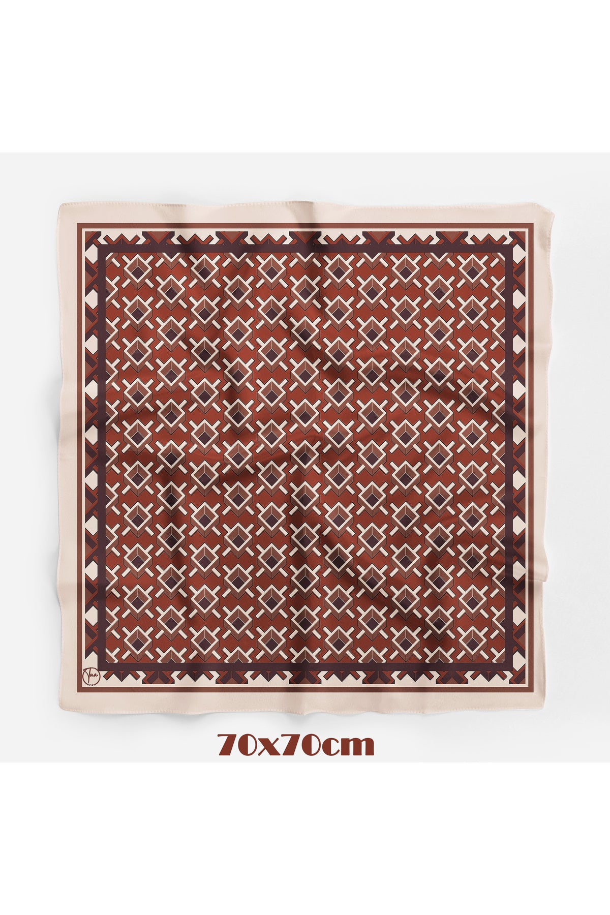 KANVAS PATLAMASI Desen 70*70cm Bandana/Fular - görsel 2
