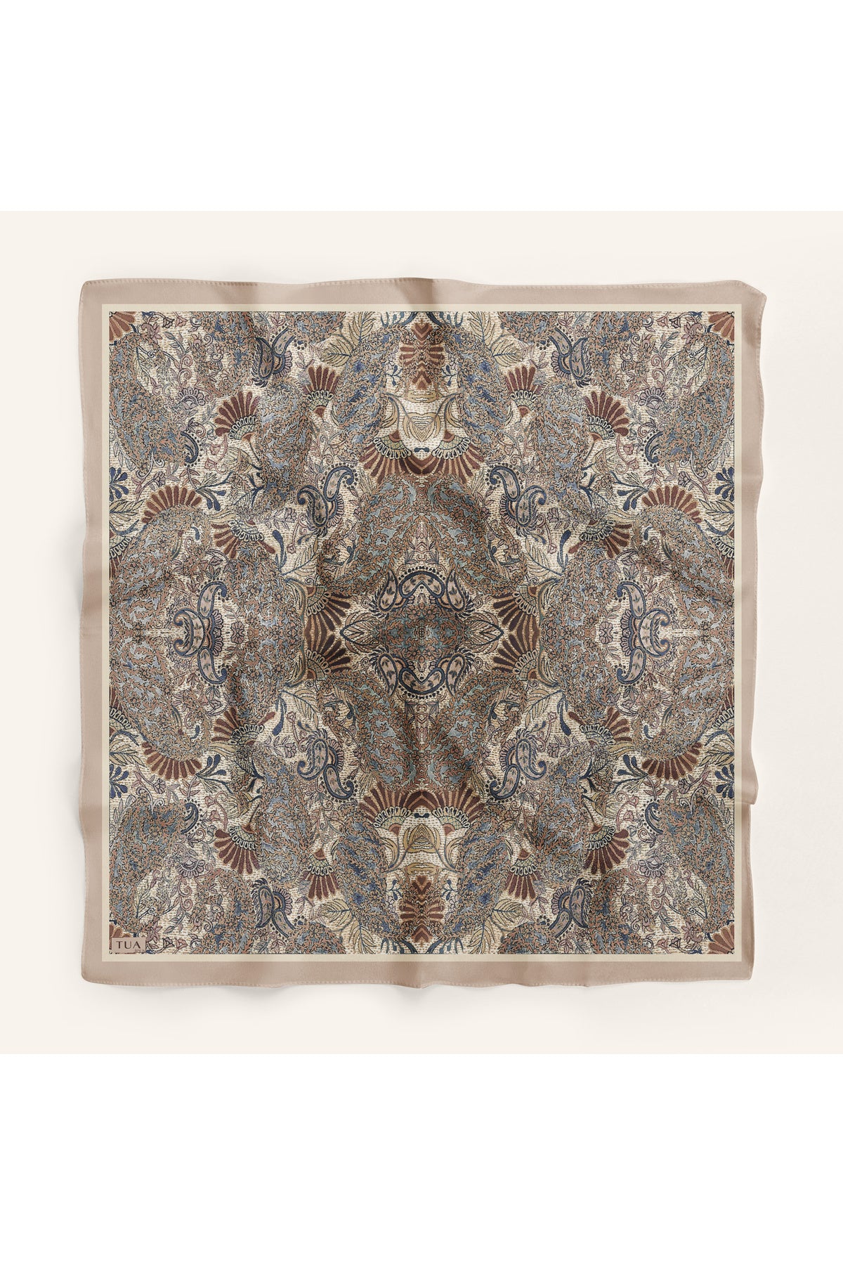 EFSUN Desen 90X90cm Eşarp/Fular - görsel 3