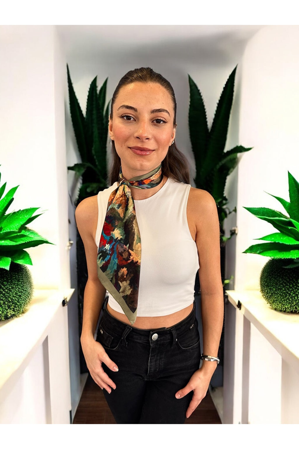 PASTEL Desen Bandana/Fular - görsel 5