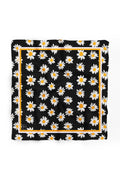 Retro Daisy Desen Bandana/Fular - Çok Renkli
