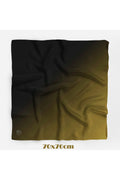 NÜANS Desen 70*70cm Bandana/Fular - Hardal - Siyah