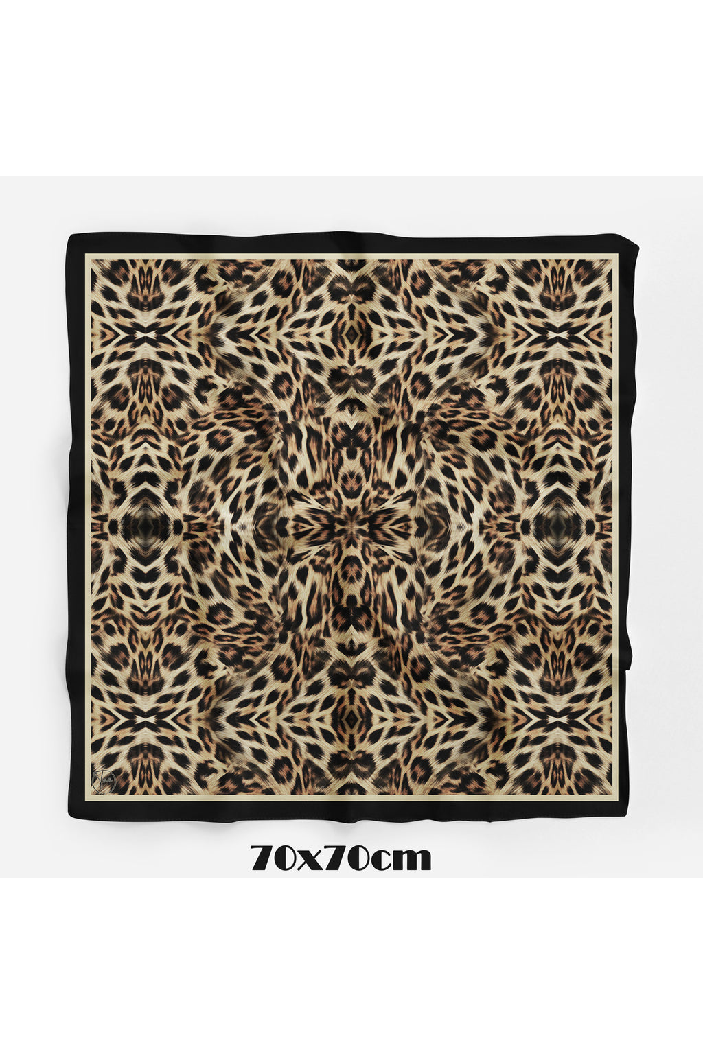ASİL BENEK LEO Desen 70*70cm Bandana/Fular - görsel 4