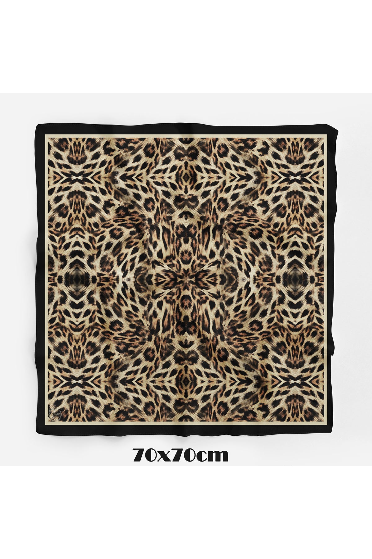 ASİL BENEK LEO Desen 70*70cm Bandana/Fular - görsel 4