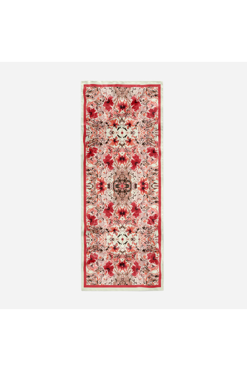 Yaprak Dansı Desen Pure Touch Koton Şal 75x185cm - görsel 2