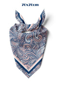 RİVİERA Desen 70*70cm Bandana/Fular - Çok Renkli