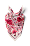 PINK FLOWER Desen Bandana/Fular - Çok Renkli