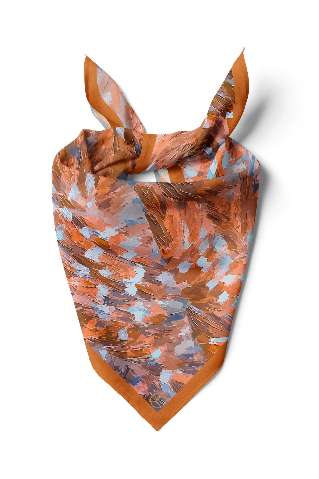 Amber Aura Desen Bandana/Fular - Çok Renkli