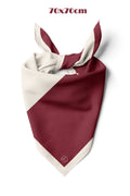 DUO BLOK Desen 70*70cm Bandana/Fular - Çok Renkli