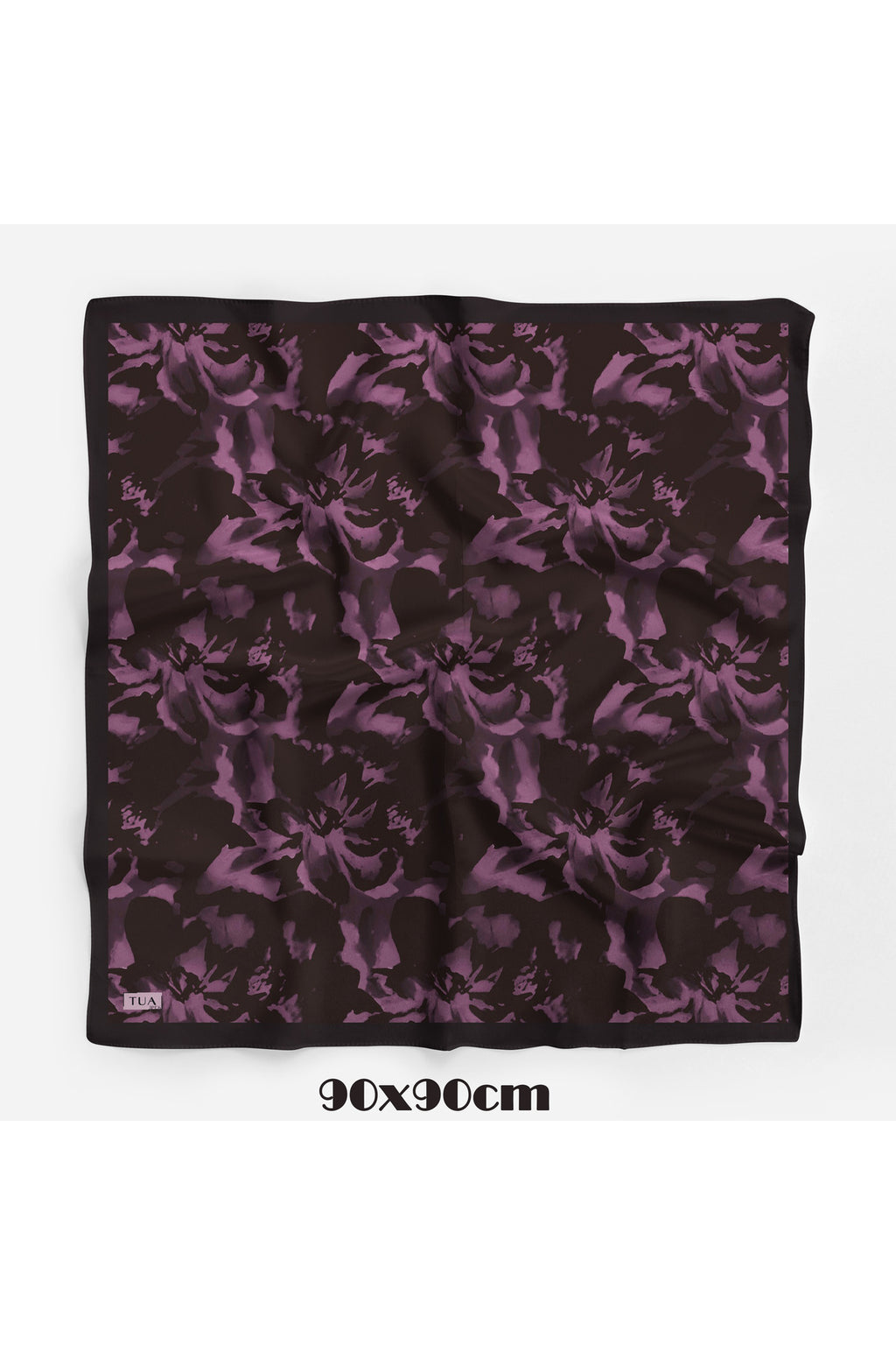Ahenk Desen 90X90cm Organic Twill Eşarp/Fular - görsel 2